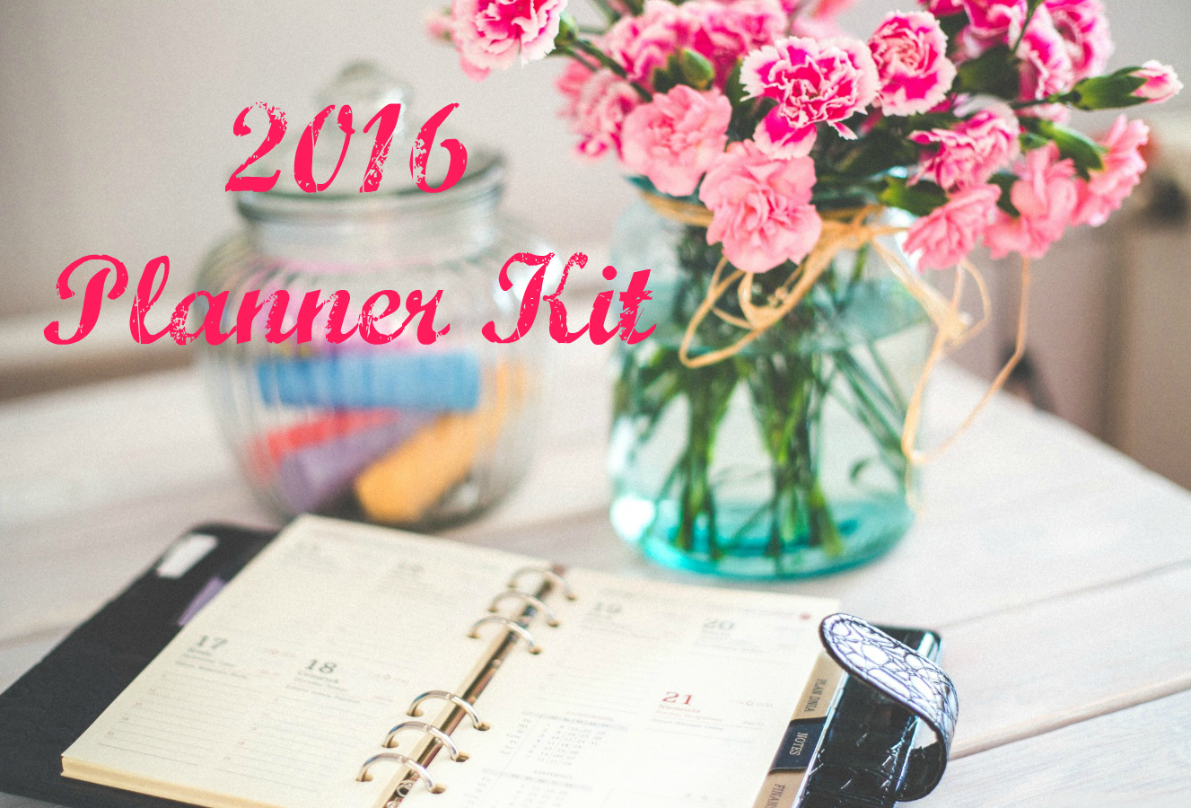 2016 Planner Kit